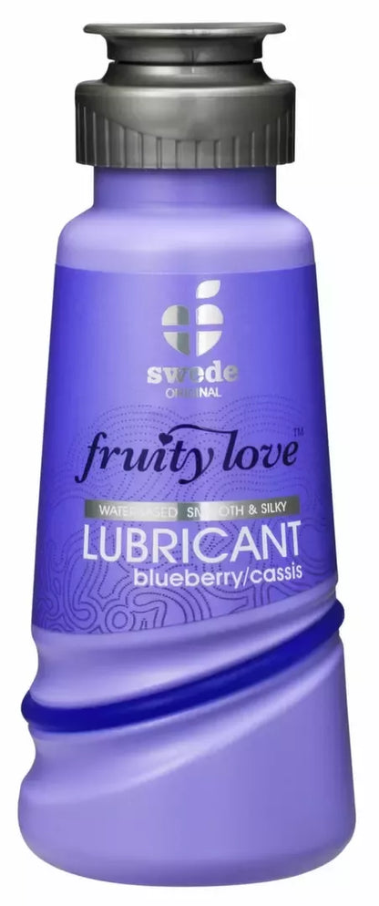 Swede Fruity Love Blueberry & Cassis lubrikantas 100ml – natūrali formulė