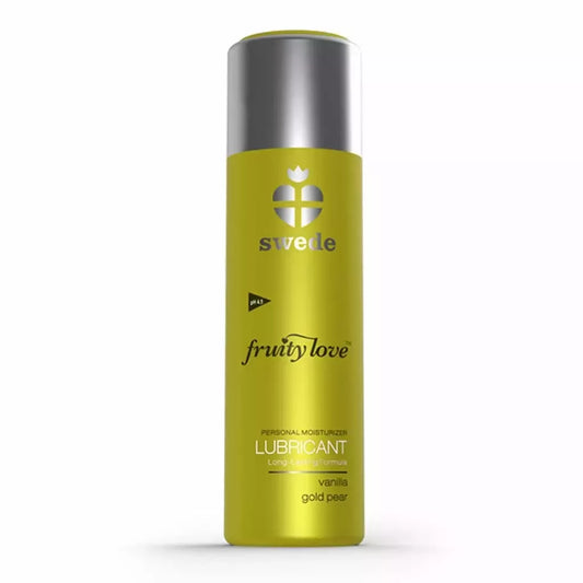 Swede Fruity Love Lubricant Vanilla Gold Pear 100ml – Vandens pagrindo formulė