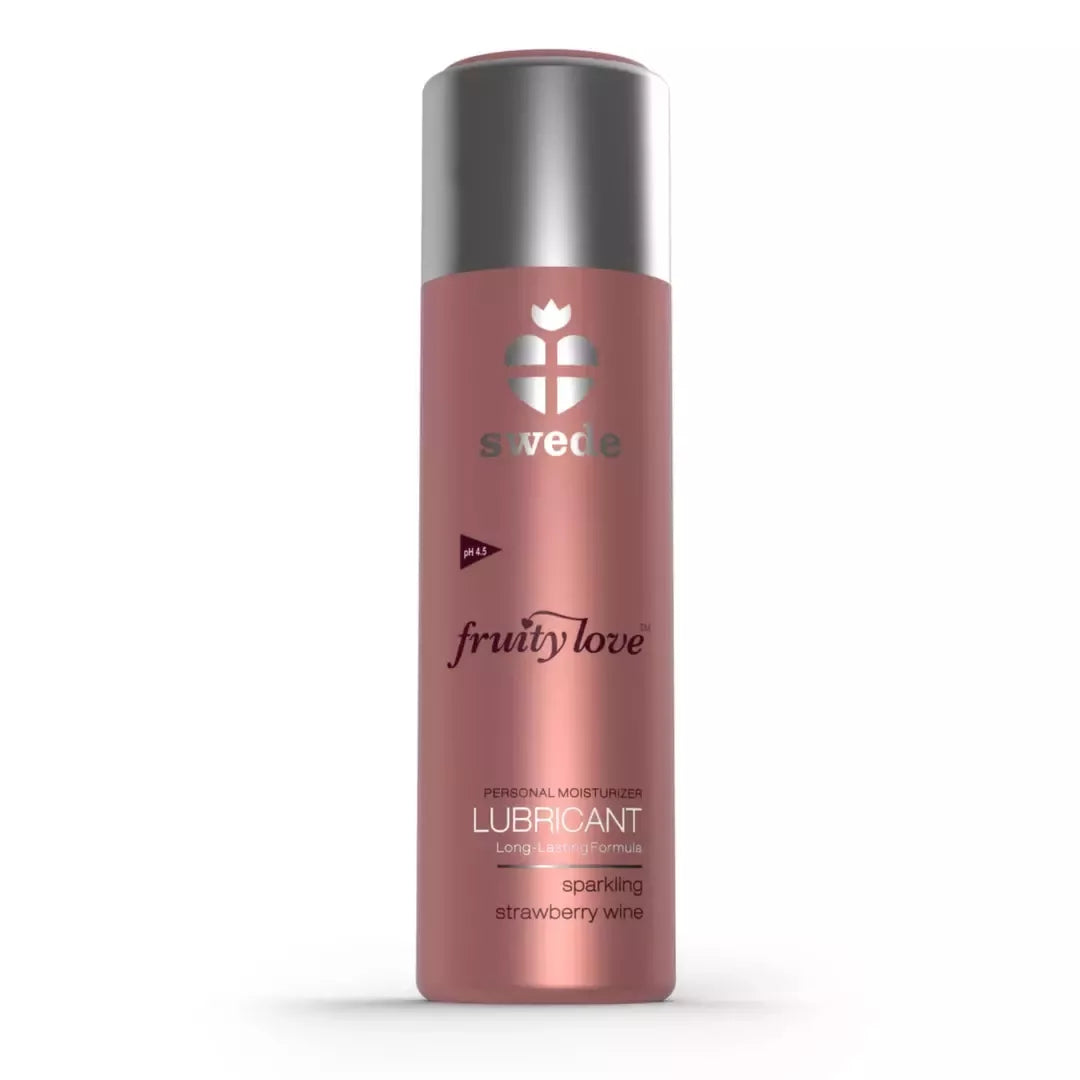 Swede Fruity Love Strawberry Wine 100ml lubrikantas – natūrali formulė