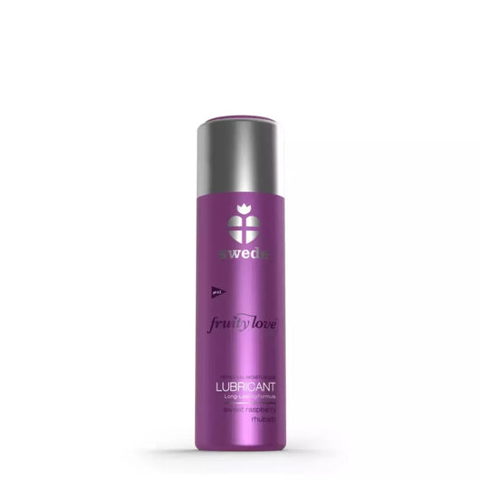 Swede Fruity Love vandens pagrindo lubrikantas su aviečių ir rabarbarų aromatu, 50 ml