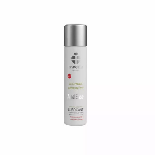 Swede Woman Sensitive AnalEase vandens pagrindu sukurtas intymus gelis, 60 ml