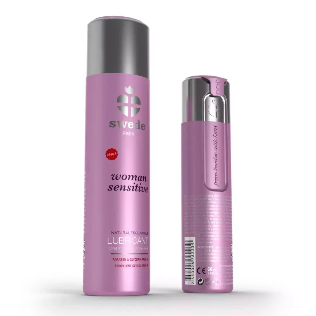 Swede Woman Sensitive intymus drėkiklis 60 ml – švelni pH subalansuota priežiūra