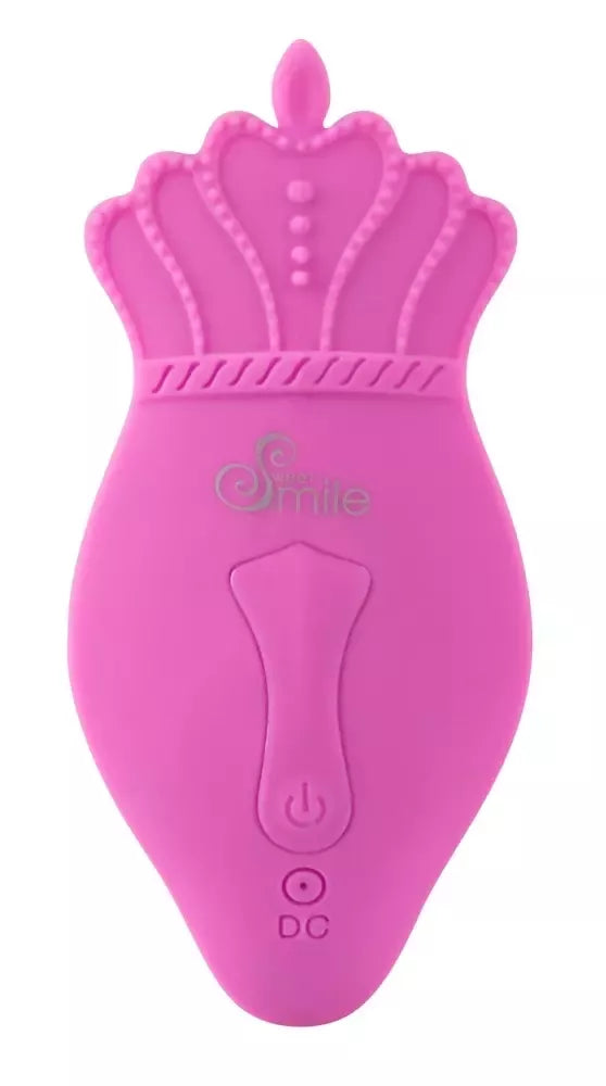 Sweet Smile G-spot Panty Vibe – nuotoliniu būdu valdomas kompaktiškas modelis, violetinis