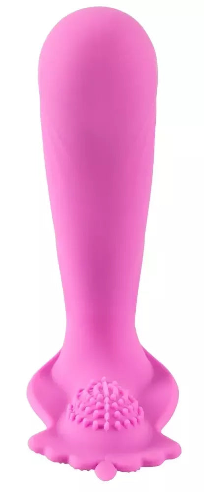 Sweet Smile G-spot Panty Vibe – nuotoliniu būdu valdomas kompaktiškas modelis, violetinis