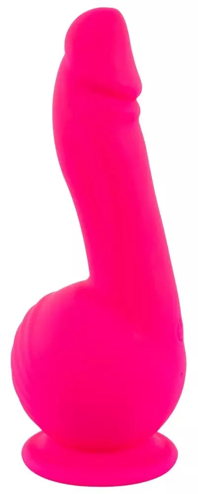 Sweet Smile Powerful Vibrator Silicone Dual Motor 19cm Black