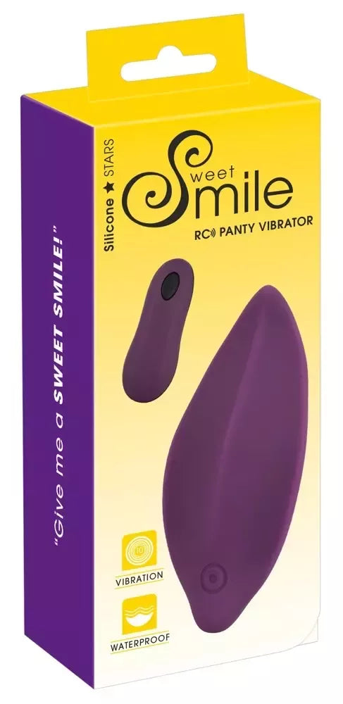 Sweet Smile RC Panty Vibrator – kompaktiškas nuotoliniu būdu valdomas vibratorius