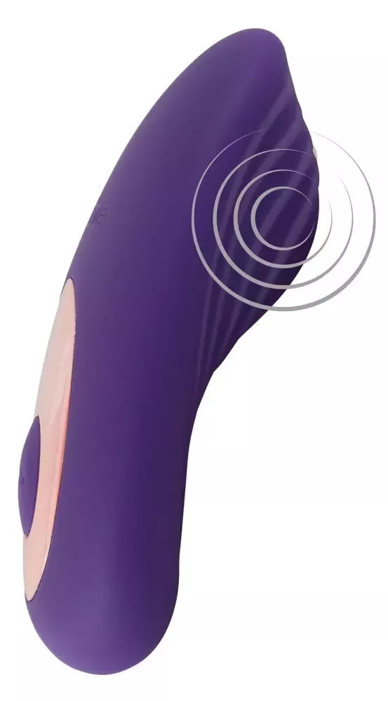 Sweet Smile RC Panty Vibrator kompaktiškas silikoninis vibratorius su nuotolinio valdymo pultu, 8,8 cm