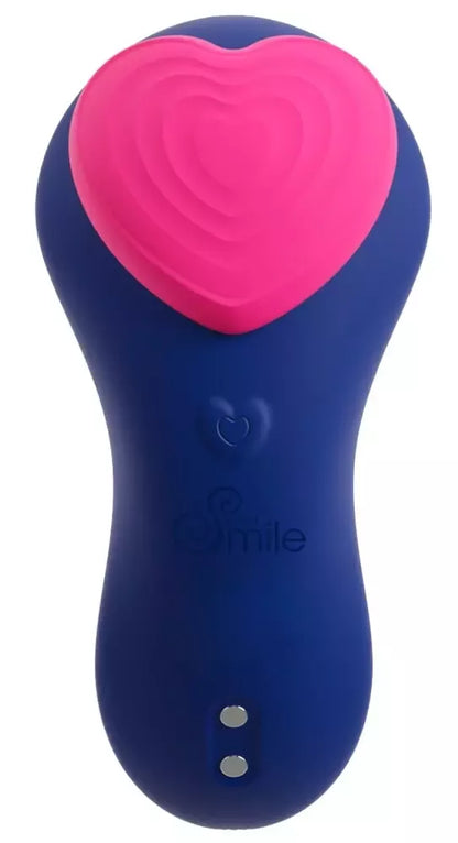 Sweet Smile RC Širdelės Formos Nešiojamas Intymus Vibratorius Rožinis 10 cm