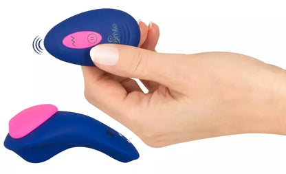 Sweet Smile RC Širdelės Formos Nešiojamas Intymus Vibratorius Rožinis 10 cm
