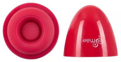 Sweet Smile Wand dvigubo poveikio masažuoklis su beldimo funkcija, 22,7 cm – juodas
