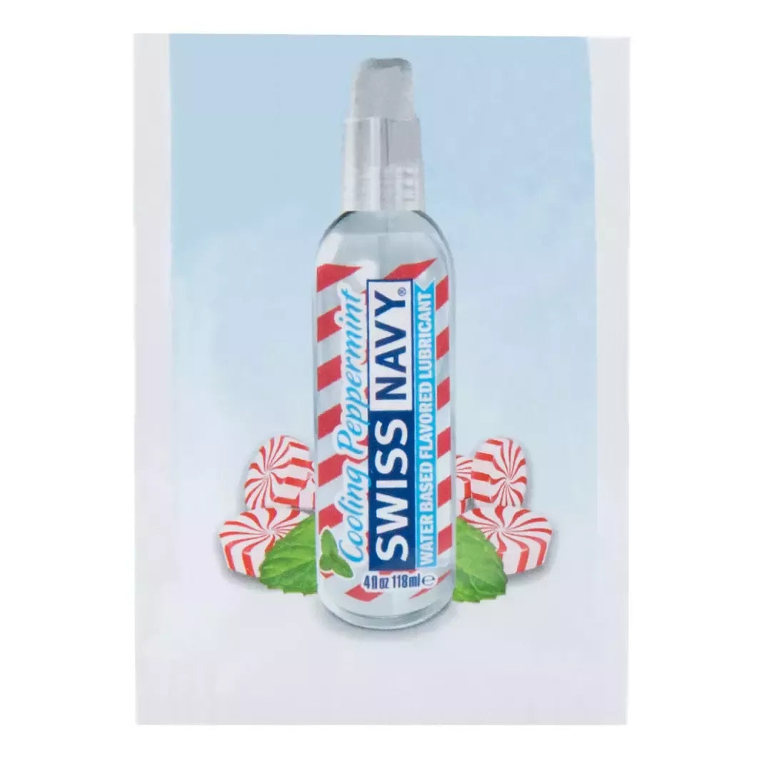 Swiss Navy Intimate Gel Lubricant Peppermint 5ml – gaivi aromatizuota formulė