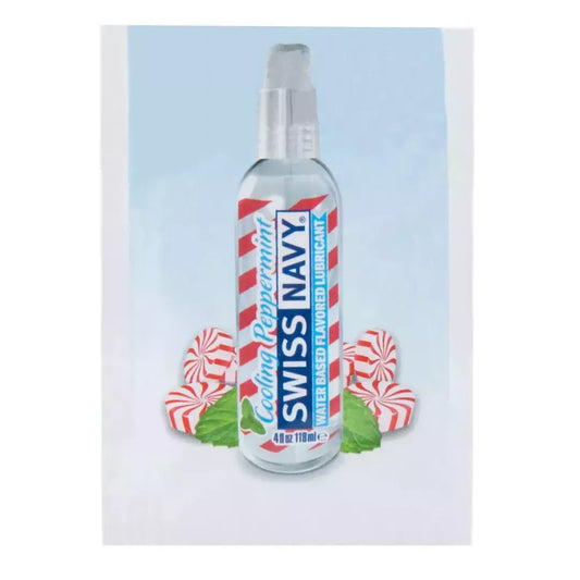 Swiss Navy Intimate Gel Lubricant Peppermint 5ml – gaivi aromatizuota formulė