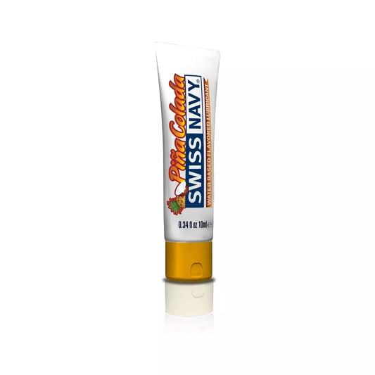 Swiss Navy Pina Colada skonio lubrikantas 10 ml, sandarus kelioninis buteliukas