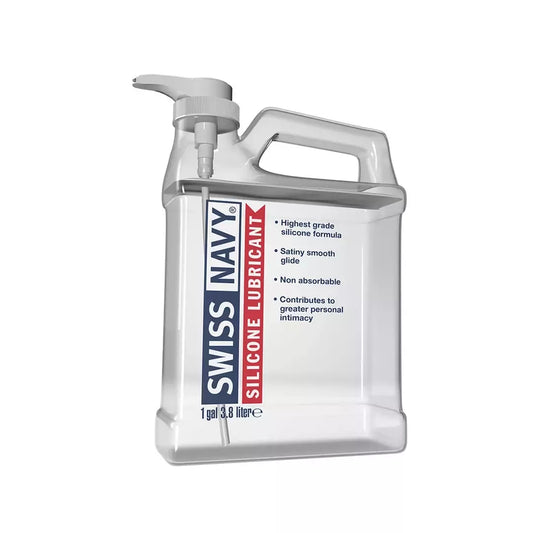 Swiss Navy Silicone-Based Lubricant 3785ml sandarus buteliukas su pompa