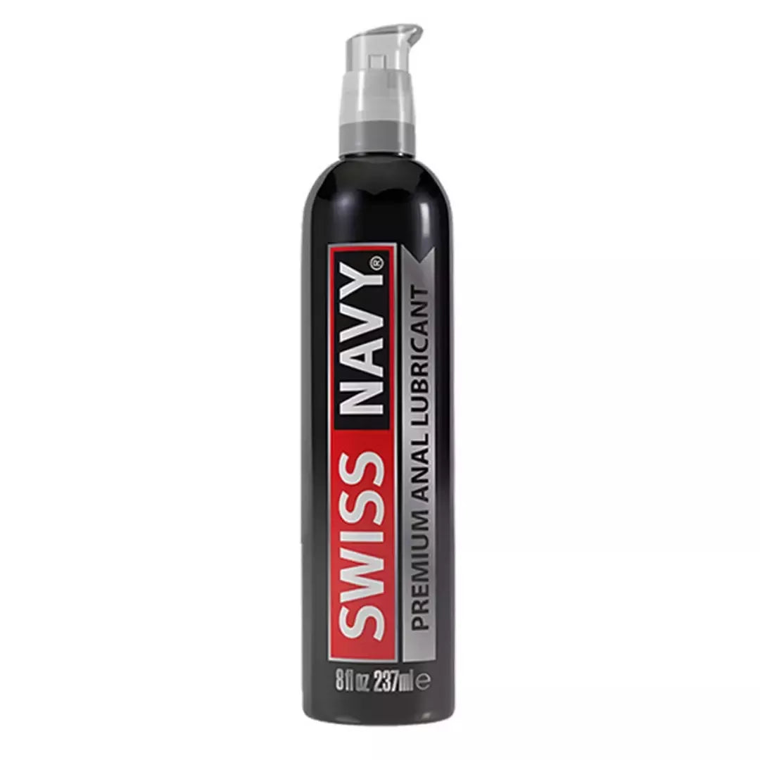 Swiss Navy silikoninis intymus lubrikantas 237ml, nepratekančiame buteliuke
