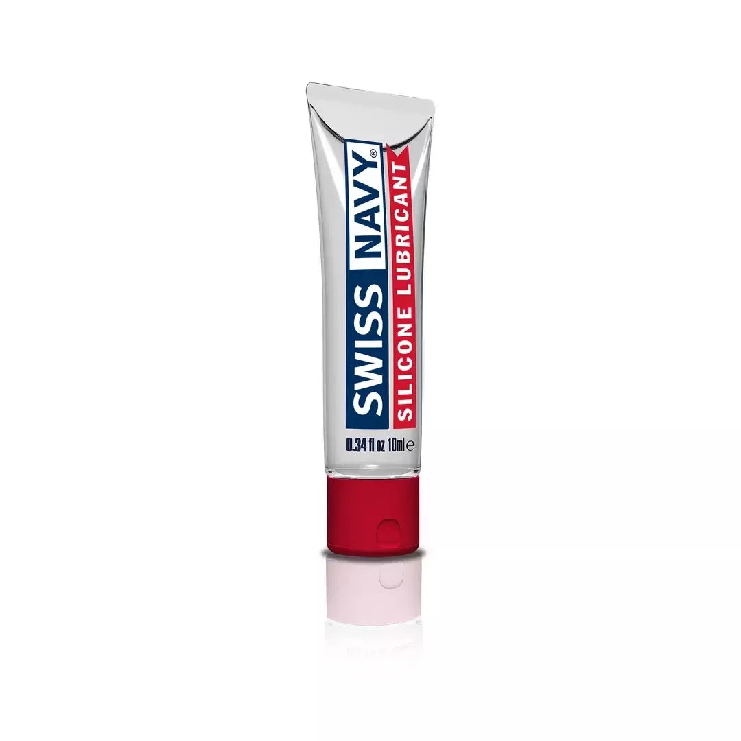 Swiss Navy silikoninis lubrikantas 10ml – aukščiausios kokybės ilgai išliekanti formulė