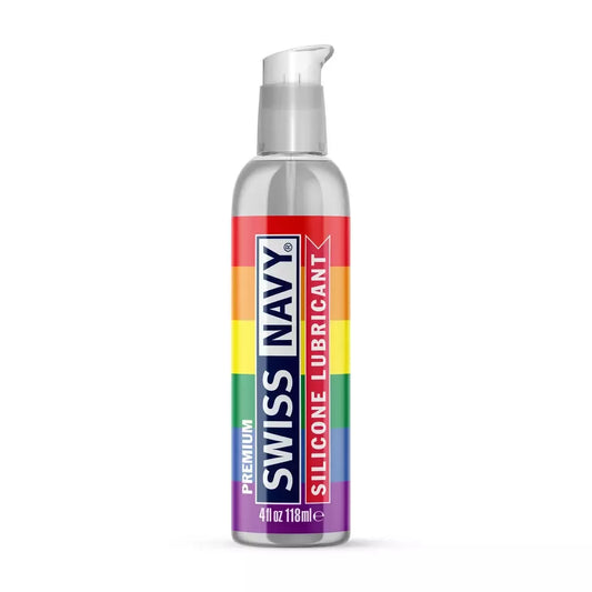 Swiss Navy silikoninis lubrikantas Pride Edition 118ml su sandariu dozatoriumi