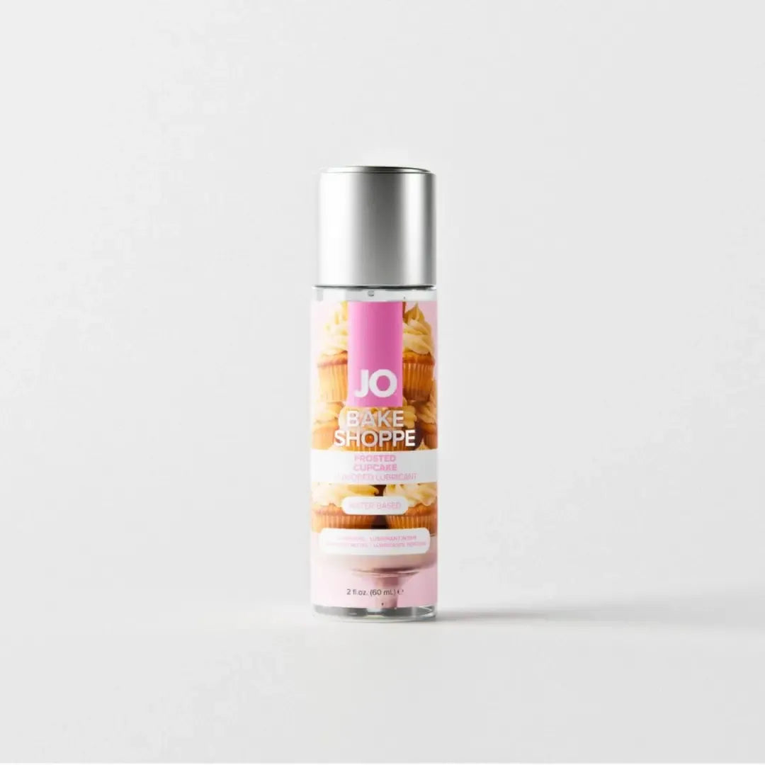 System JO Bake Shoppe Frosted Cupcake vandens pagrindo lubrikantas, 60 ml, vanilės aromato