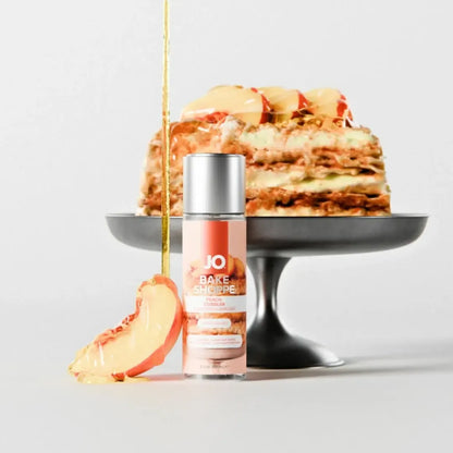 System JO Bake Shoppe Peach Cobbler vandens pagrindu pagamintas lubrikantas 60 ml - deserto aromatas