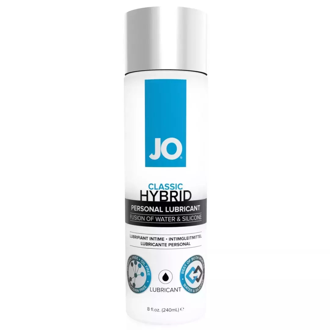 System JO Classic Hybrid Lubricant 240ml – ilgai išliekanti ir lengvai nuplaunama formulė