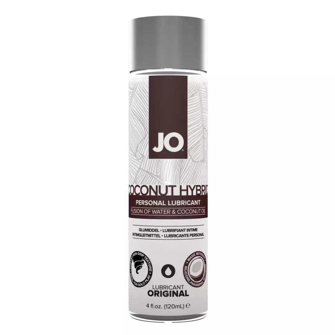 System JO Coconut Hybrid lubrikantas 120ml – kreminis kokosų aromatas