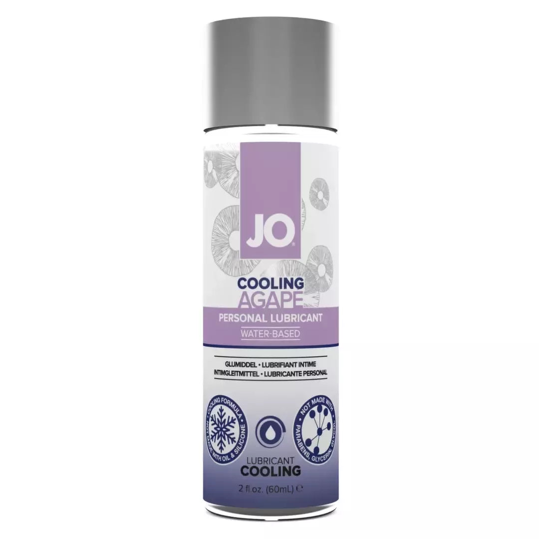 System JO For Her Agape vėsinantis lubrikantas, 60 ml – švelni formulė jautriai odai