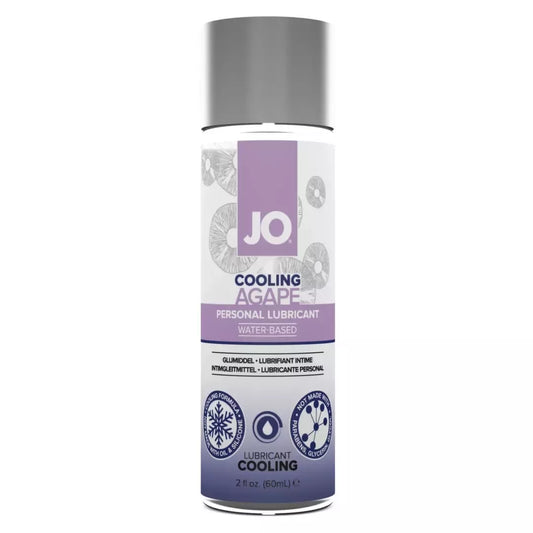 System JO For Her Agape vėsinantis lubrikantas, 60 ml – švelni formulė jautriai odai