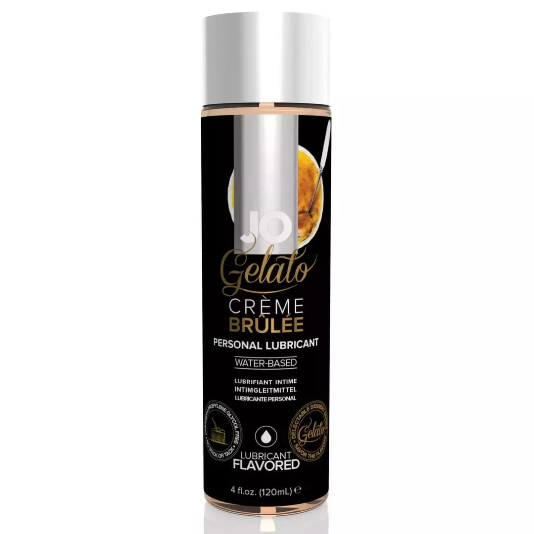 System JO Gelato vandens pagrindo lubrikantas Creme Brulee 120ml