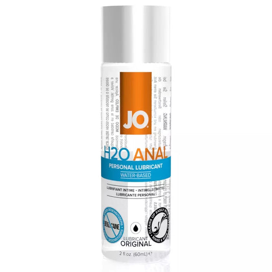 System JO H2O Anal Original 60ml vandens pagrindu pagamintas lubrikantas – tiršta formulė