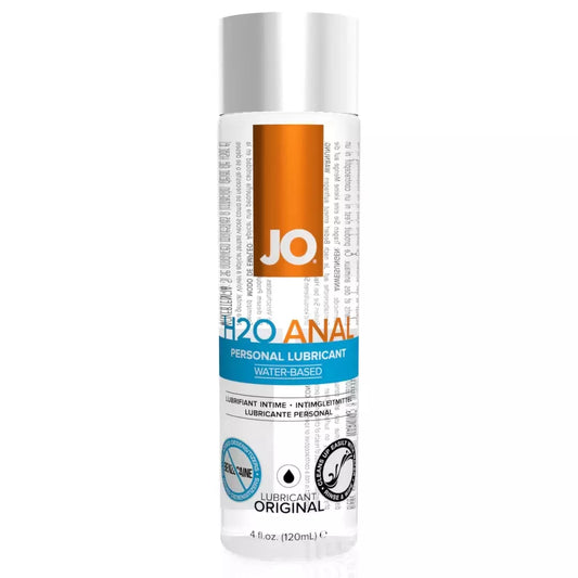 System JO H2O Anal Original vandens pagrindo lubrikantas 120ml, tiršta formulė