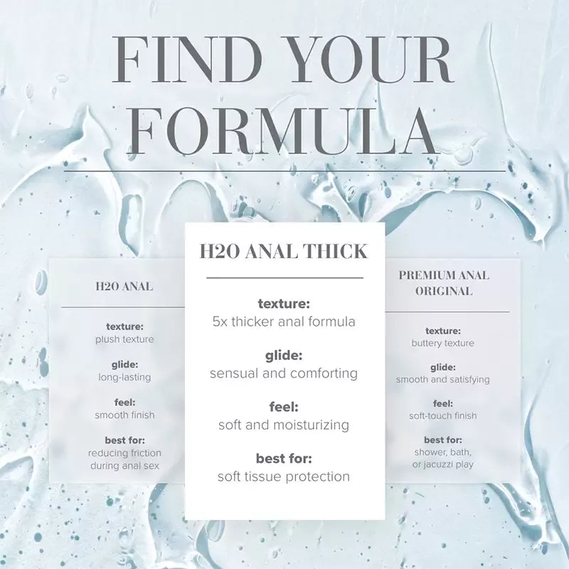System JO H2O Anal Thick Extra Cushion vandens pagrindo lubrikantas 240 ml