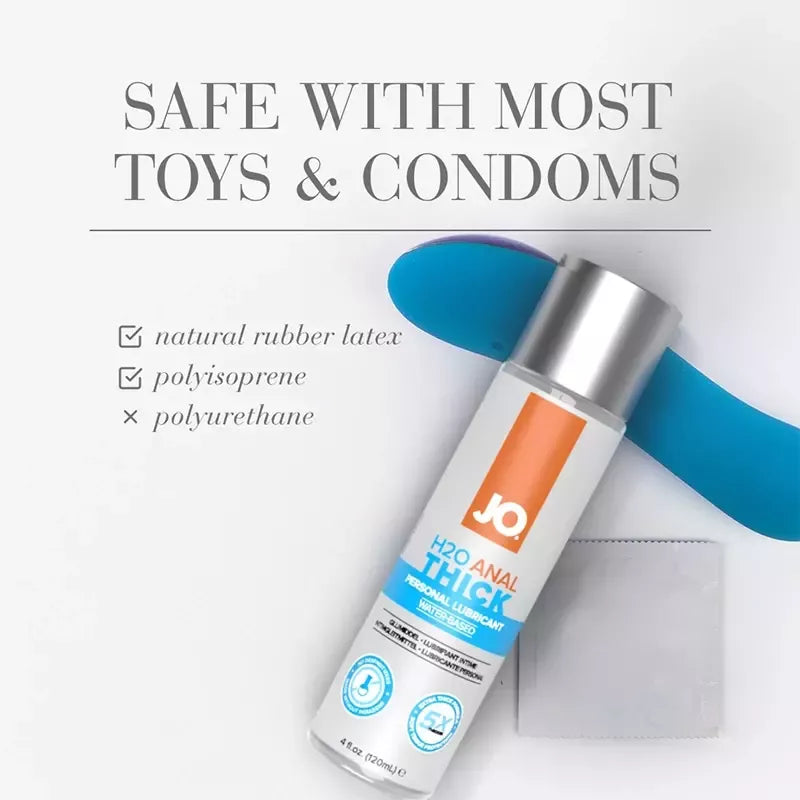 System JO H2O Anal Thick Extra Cushion vandens pagrindo lubrikantas 240 ml