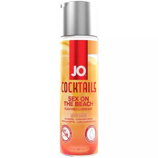 System JO H2O Cocktails intiminis gelis Sex on the Beach 60 ml vandens pagrindu
