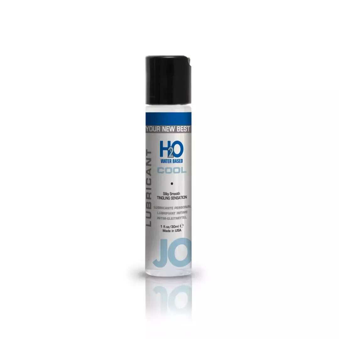 System JO H2O Cooling vandens pagrindu pagamintas lubrikantas 30ml, gaivinantis poveikis