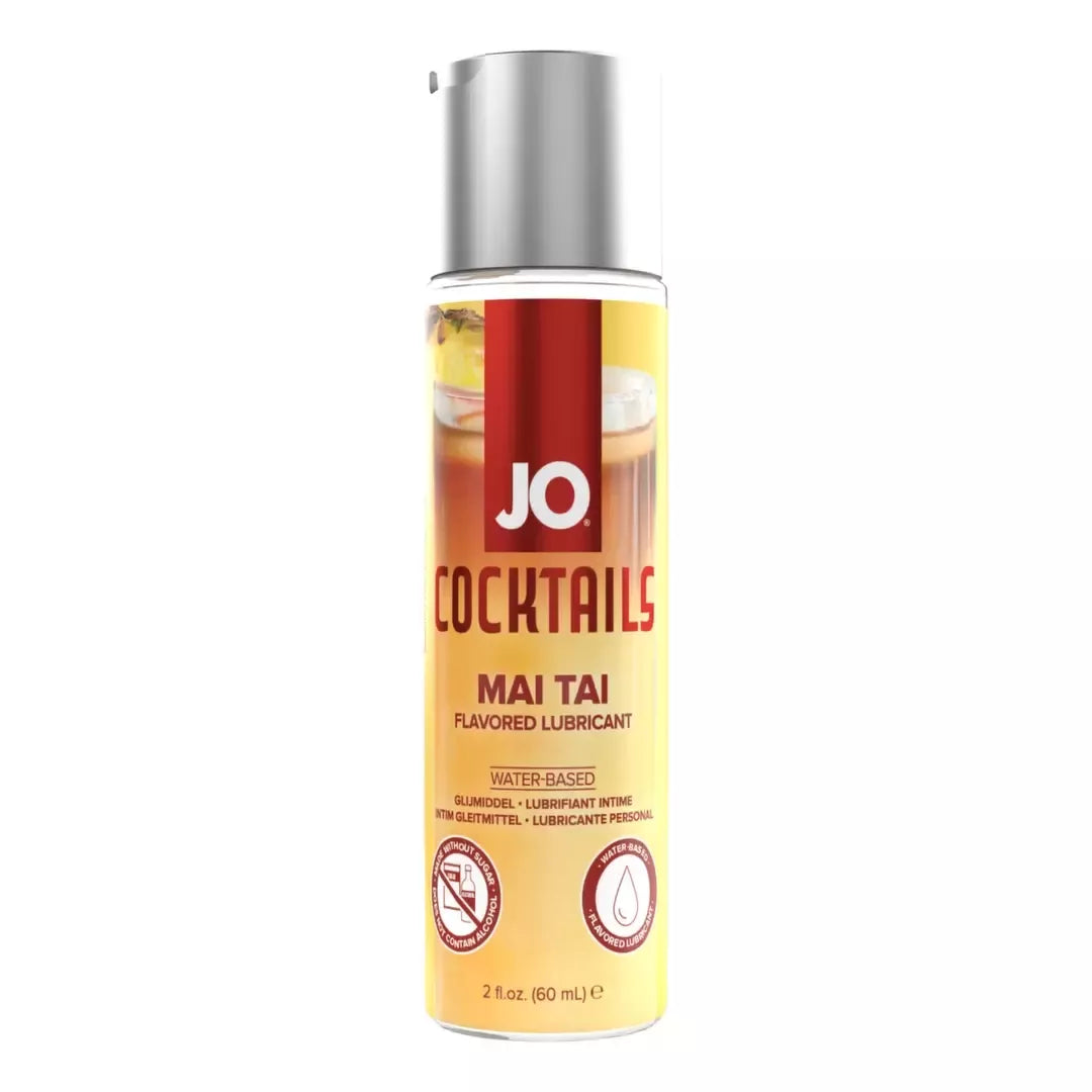 System JO H2O lubrikantas Mai Tai 60 ml - vandens pagrindu pagaminta, aromatizuota formulė