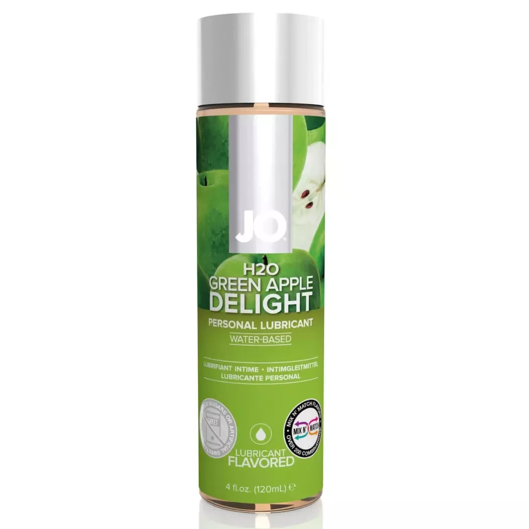 System JO H2O vandens pagrindo lubrikantas Green Apple Delight 120ml Vegan