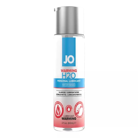 System JO H2O Warming 60ml vandens pagrindo lubrikantas – švelni formulė