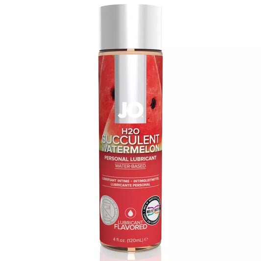 System JO H2O Watermelon lubrikantas 120 ml – vandens pagrindu, tinka veganams