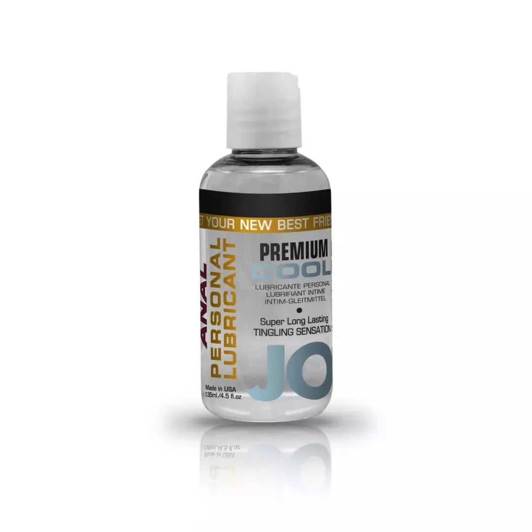 System JO Premium Anal Cooling silikoninis lubrikantas 120 ml – ilgalaikis poveikis