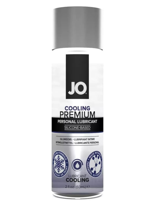 System JO Premium Silicone Lubricant Cool 60ml – ilgai išliekantis, atsparus vandeniui