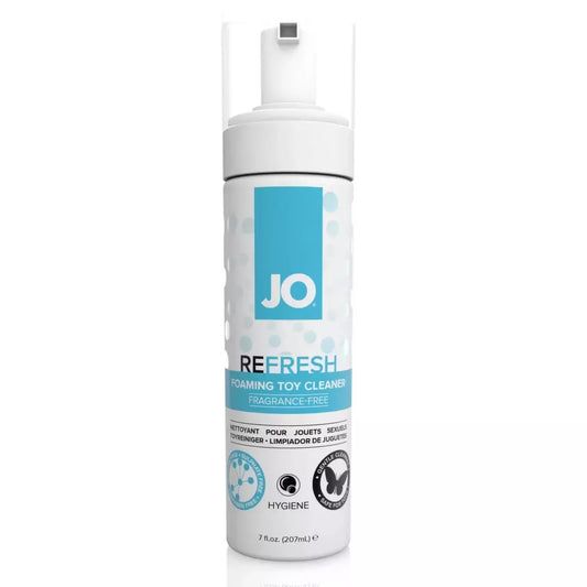 System JO Refresh Foaming Toy Cleaner 207ml – švelni antibakterinė formulė