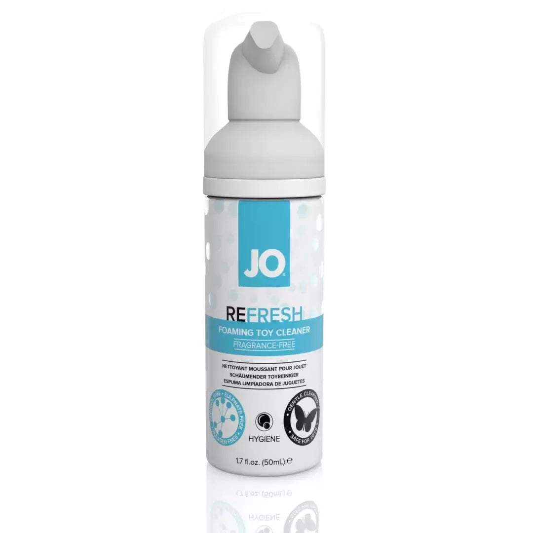 System JO Refresh Foaming Toy Cleaner 50ml – švelni antibakterinė formulė