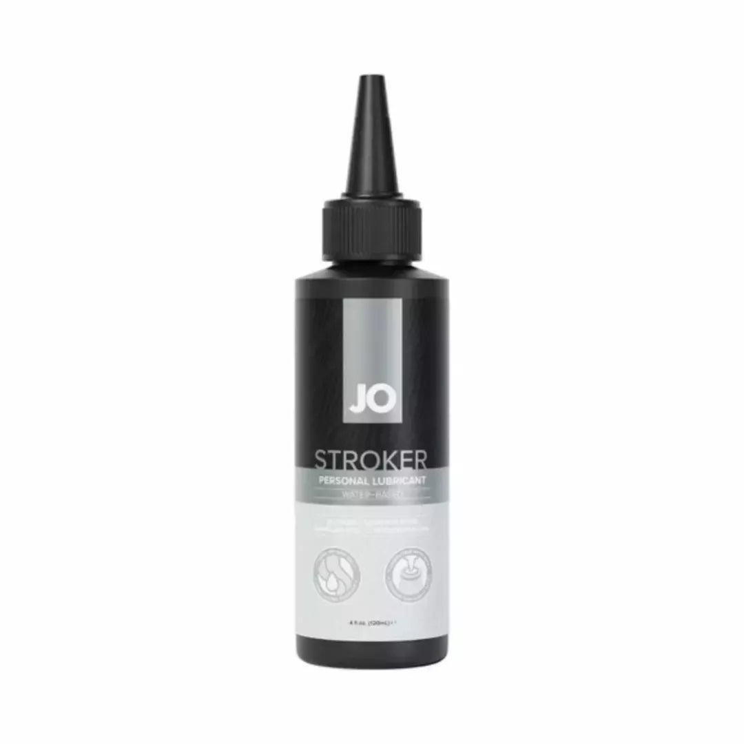 System JO Stroker Lubricant 120ml tiršta vandens pagrindo formulė prietaisams