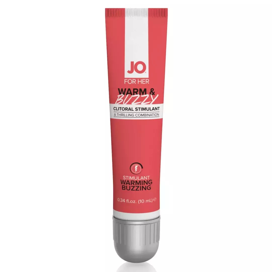 System JO Warm & Buzzy Sensation gelis vandens pagrindu, 10 ml