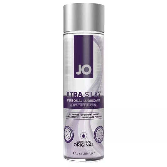 System JO Xtra Silky Thin Silicone Lubricant 120ml su vitaminu E