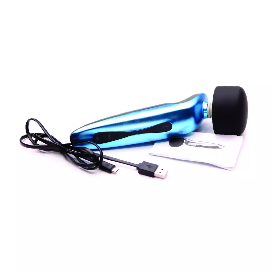 Tantus Rumble belaidis asmeninis masažuoklis, 7 greičiai, silikoninė galvutė, juodas