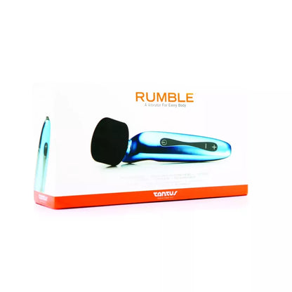 Tantus Rumble belaidis asmeninis masažuoklis, 7 greičiai, silikoninė galvutė, juodas