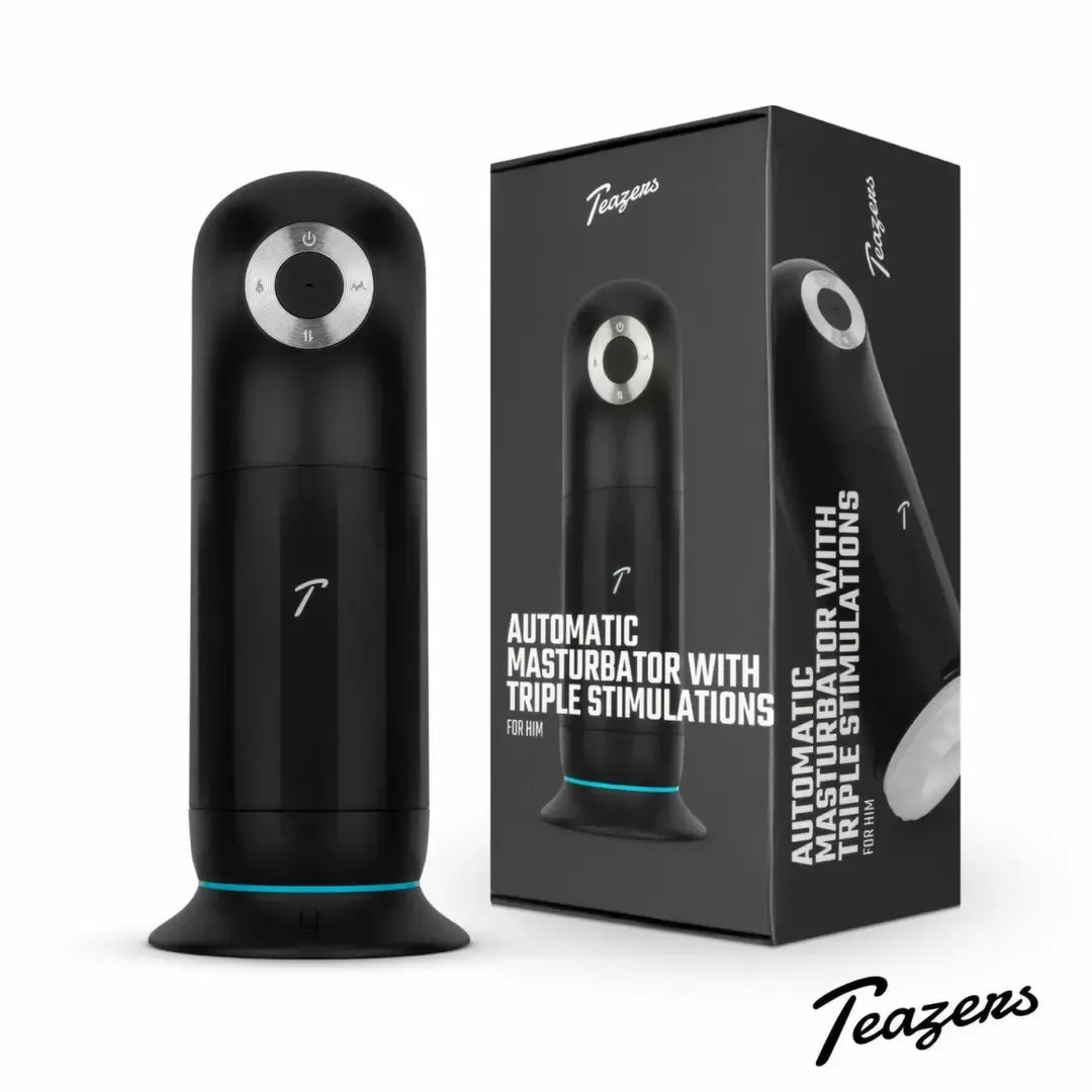Teazers automatinis intymus prietaisas su triguba kaitinimo ir vibracijos funkcija, USB