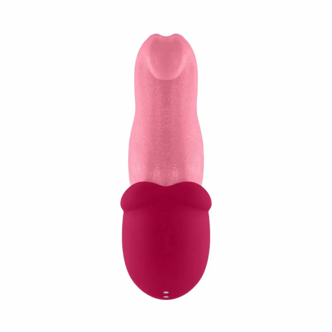 Teazers Double Tongue Pink dvigubo veikimo silikoninis intymus prietaisas