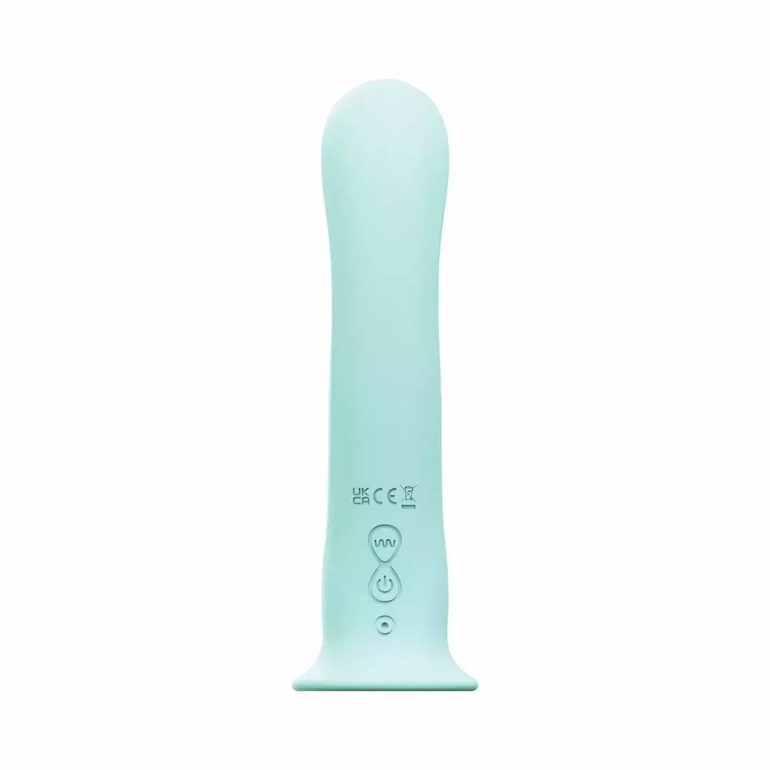 Teazers Rotating Rabbit System vibratorius su nuotolinio valdymo pulteliu – su siurbtuku, atsparus vandeniui, įkraunamas per USB